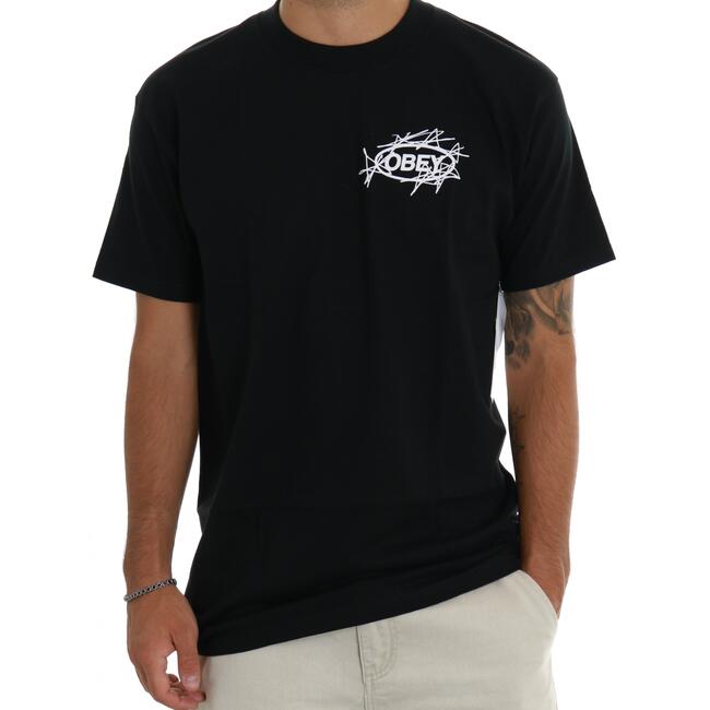 T-SHIRT SCRIBBLE STARS OBEY - Mad Fashion | img vers.1300x/